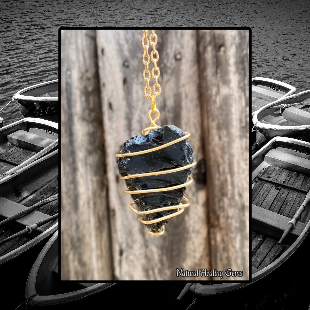 Obsidian truth necklace deals